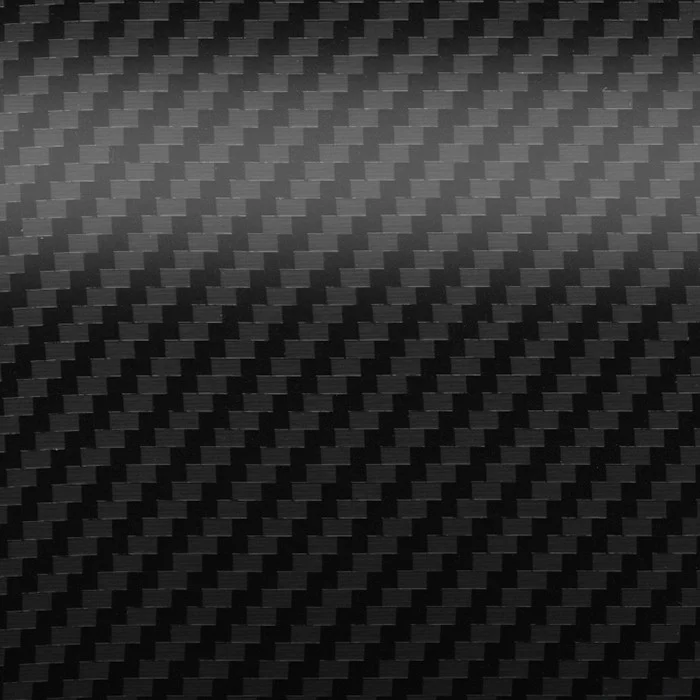 Straight Carbon Fiber Black