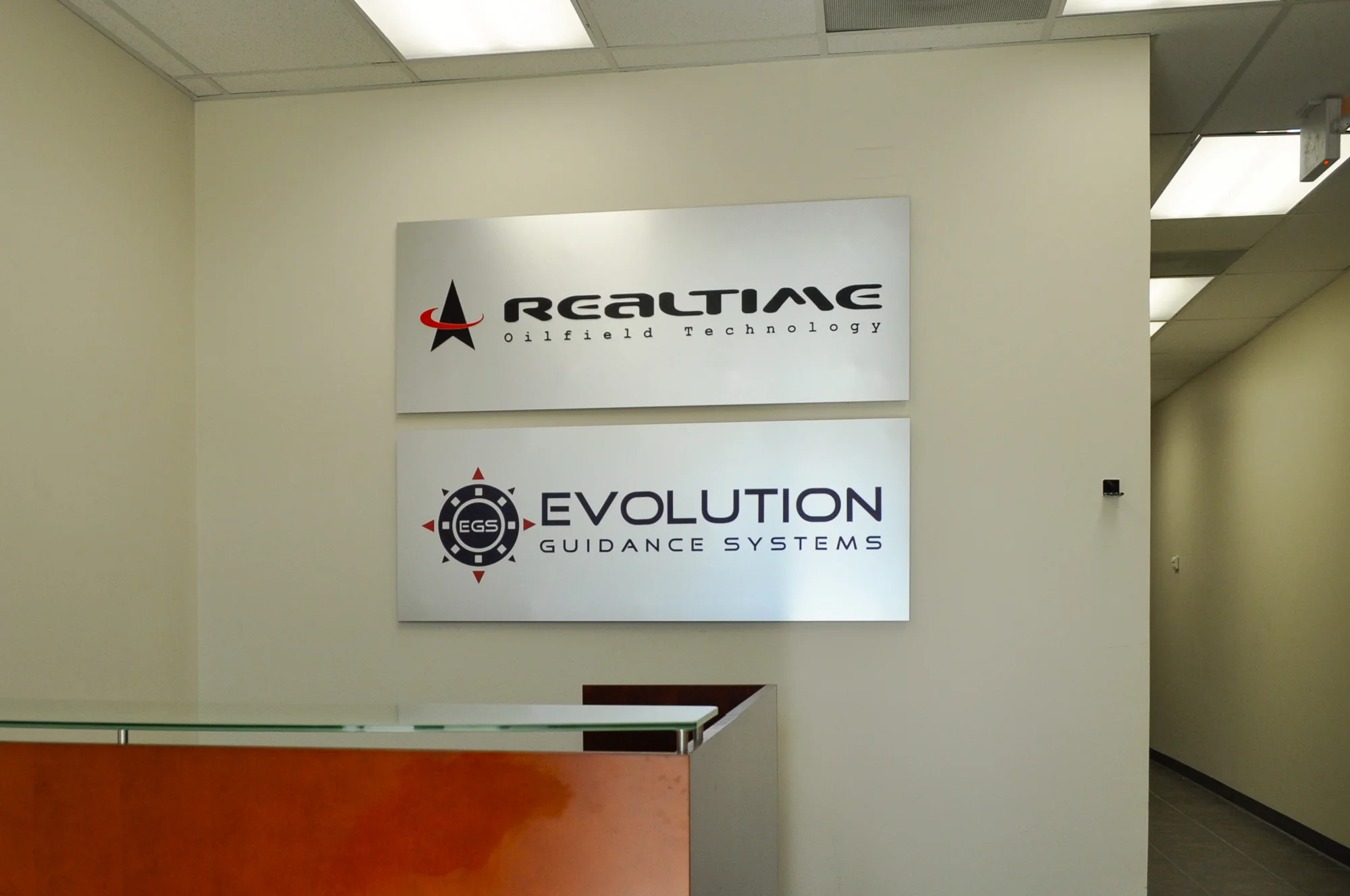 Backplated Logo Signs Saifee Signs, Houston TX