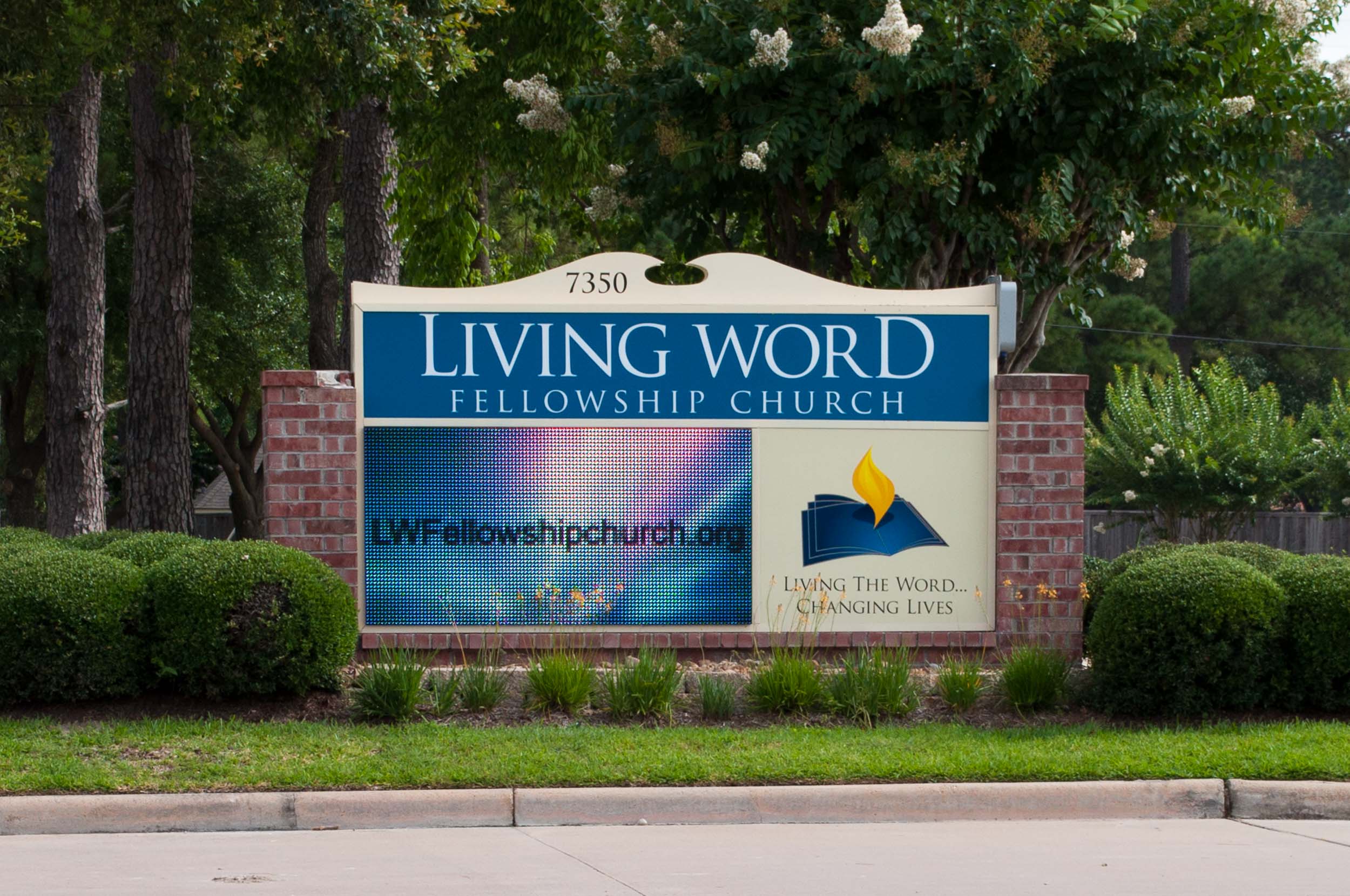 Living Word - LED Sign