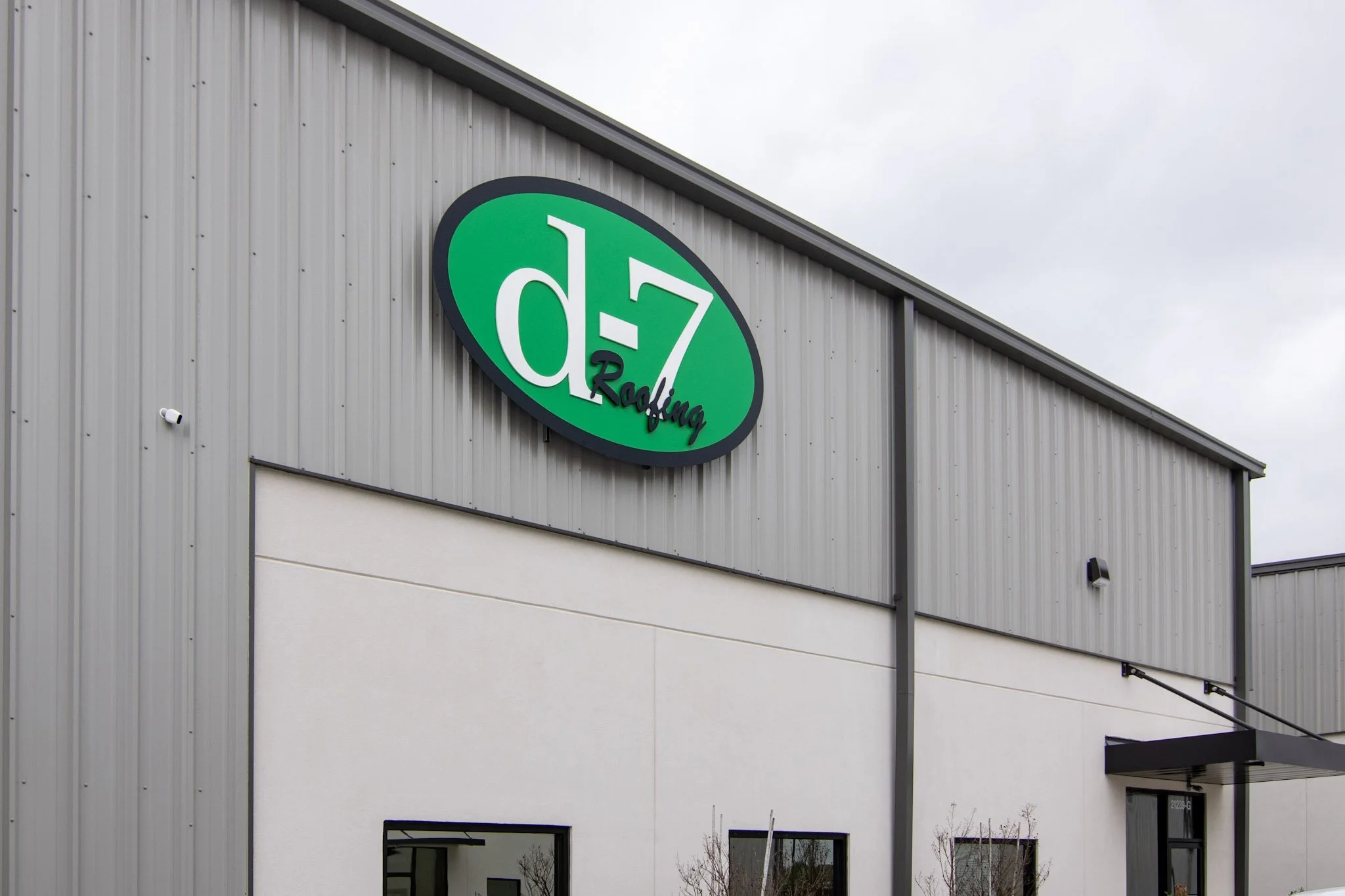 Backplated Wall Signs Houston