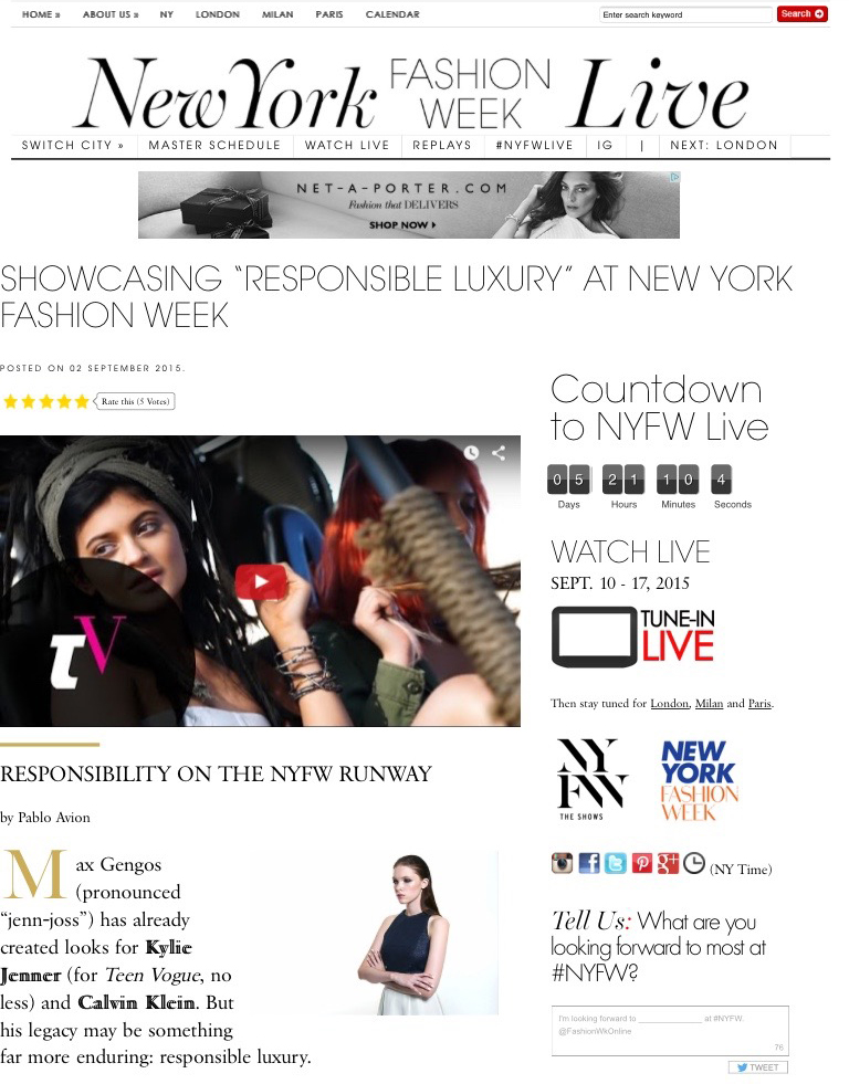 FASHION WEEK ONLINE