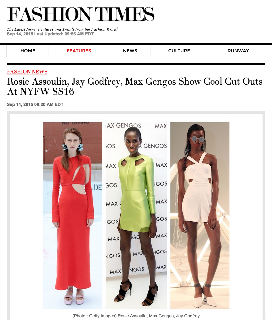 FASHION TIMES