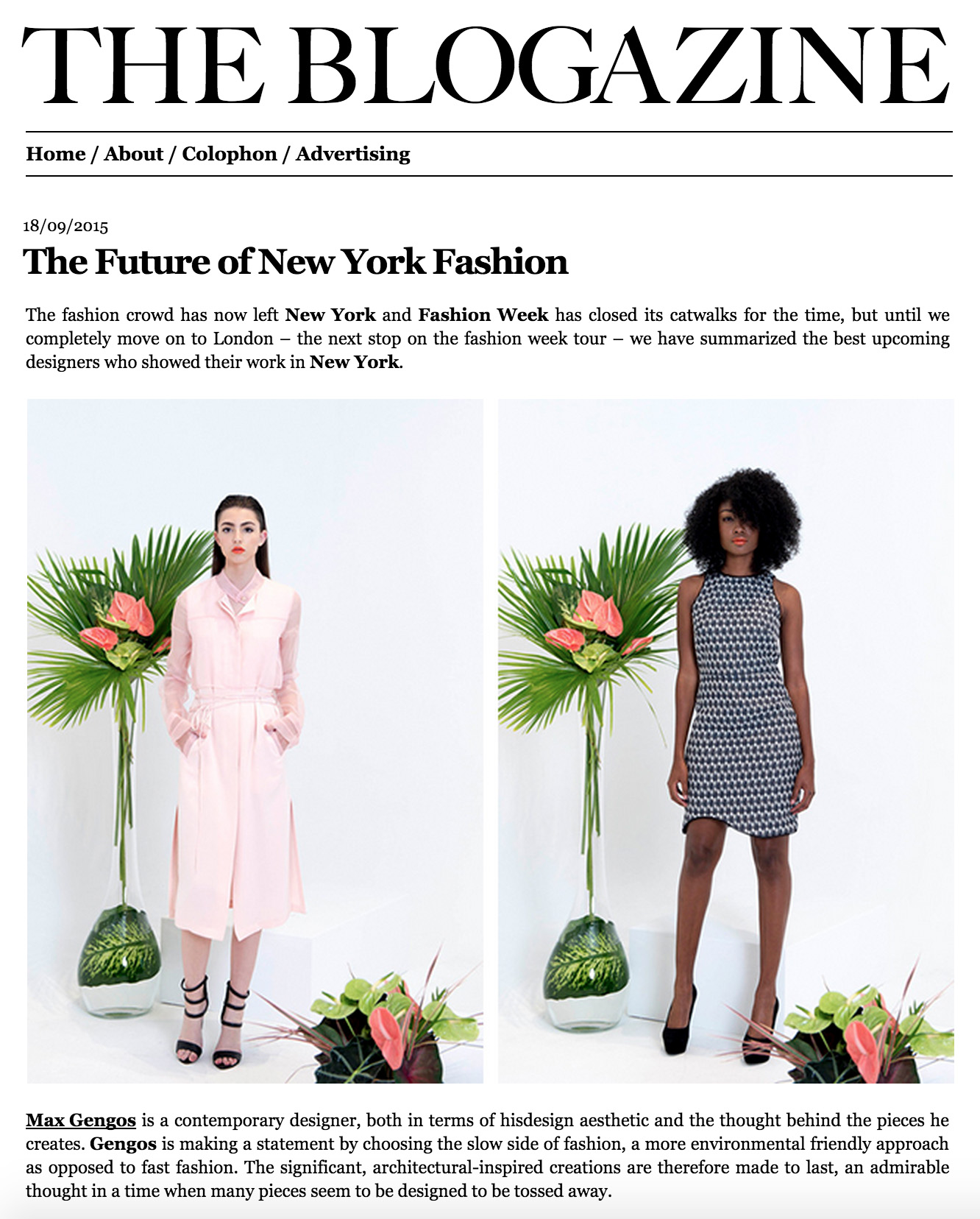 THE BLOGAZINE
