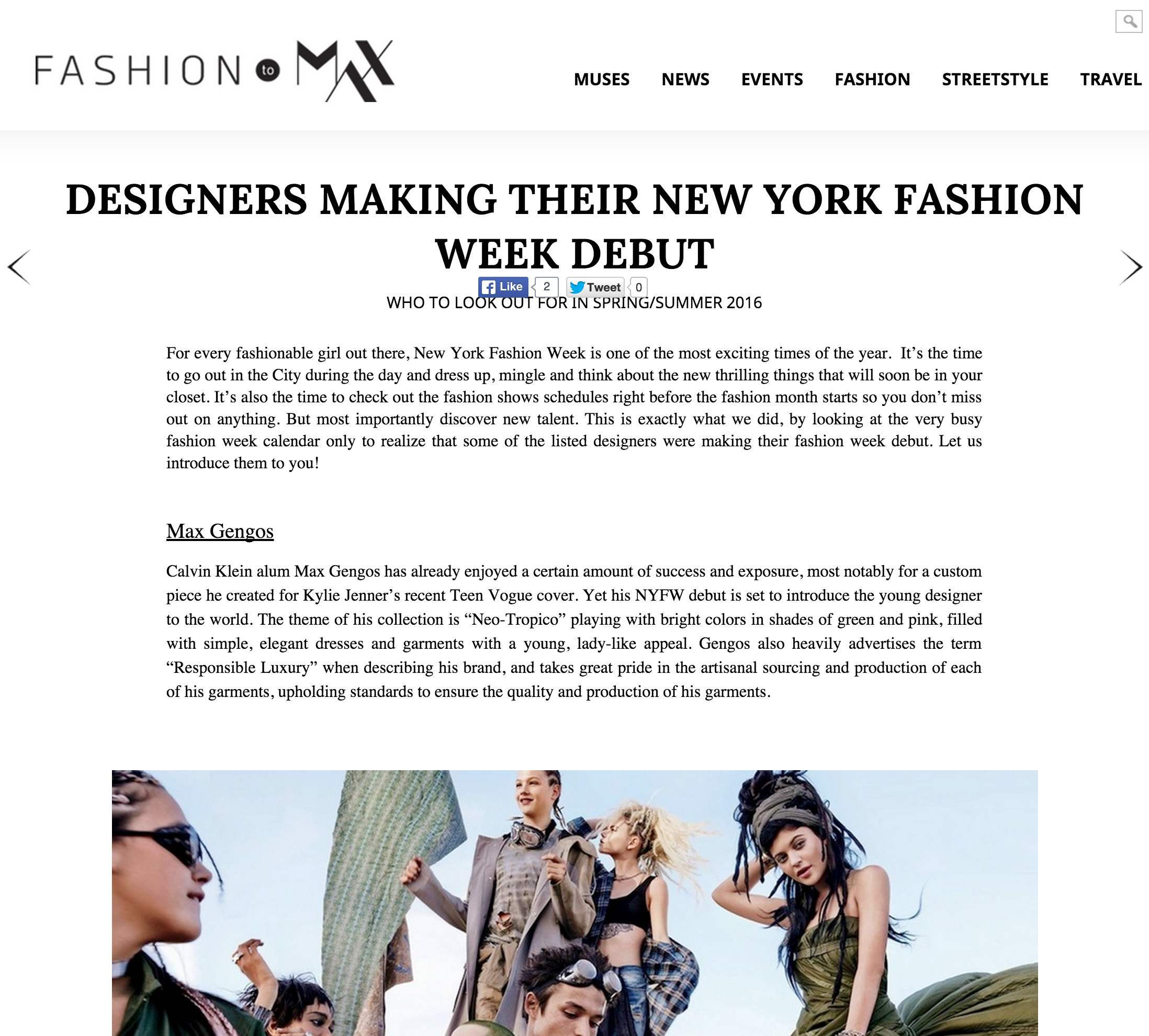 FASHION TO MAX