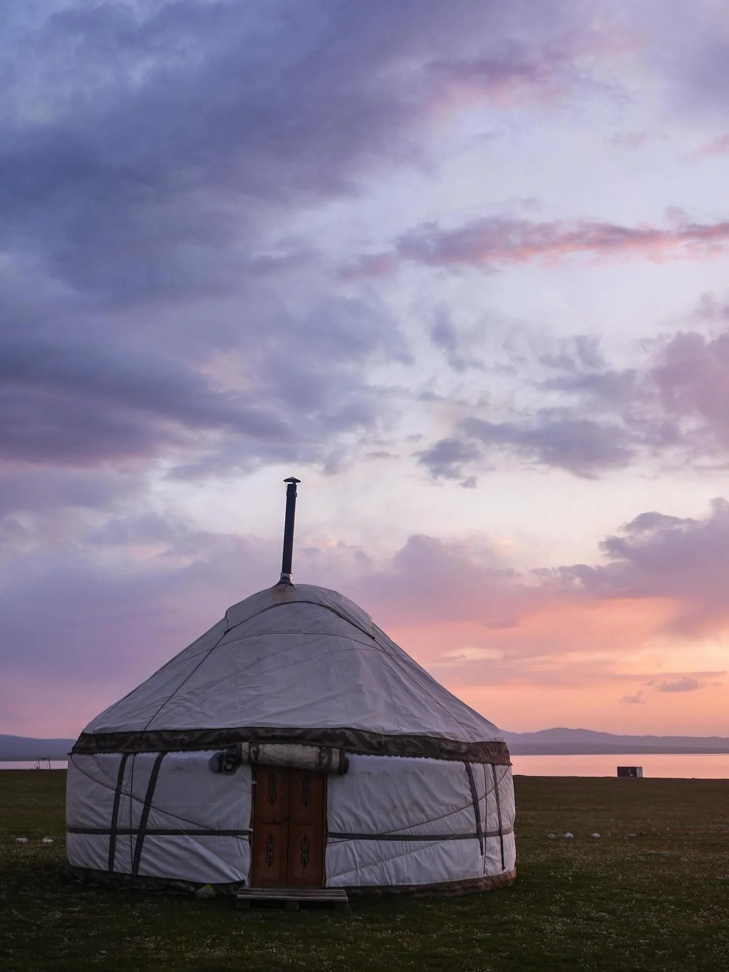 Still processing this epic trip / still can&rsquo;t believe I slept in this yurt 🛖💜🇰🇬