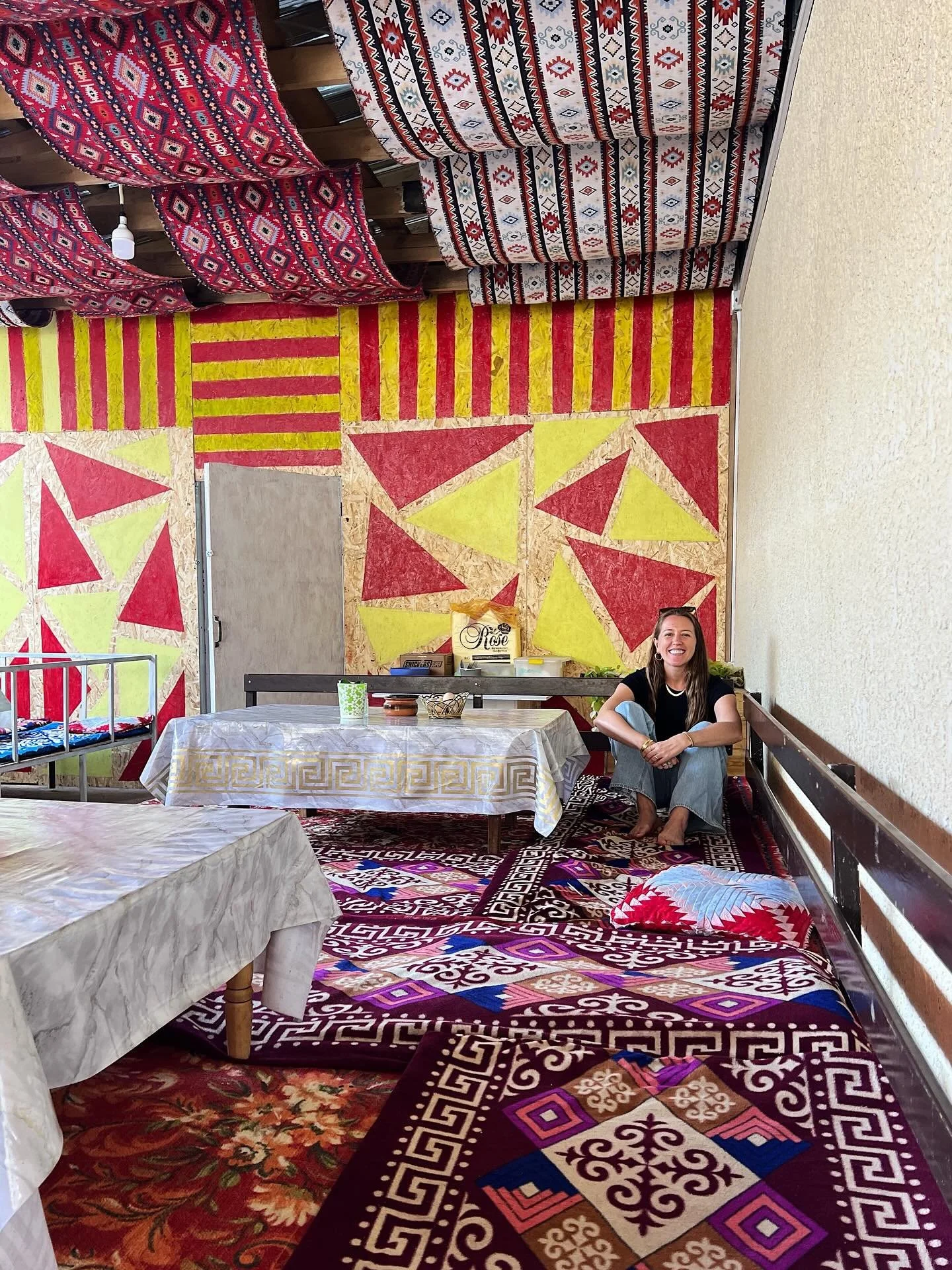 Last week, I went to Kyrgyzstan to report a story on a group of women keeping the traditional art of felting alive. I&rsquo;ll save my big thoughts (plus pro photos by @clemencepoles) for the story itself, but here are some of my favorite scenes for 