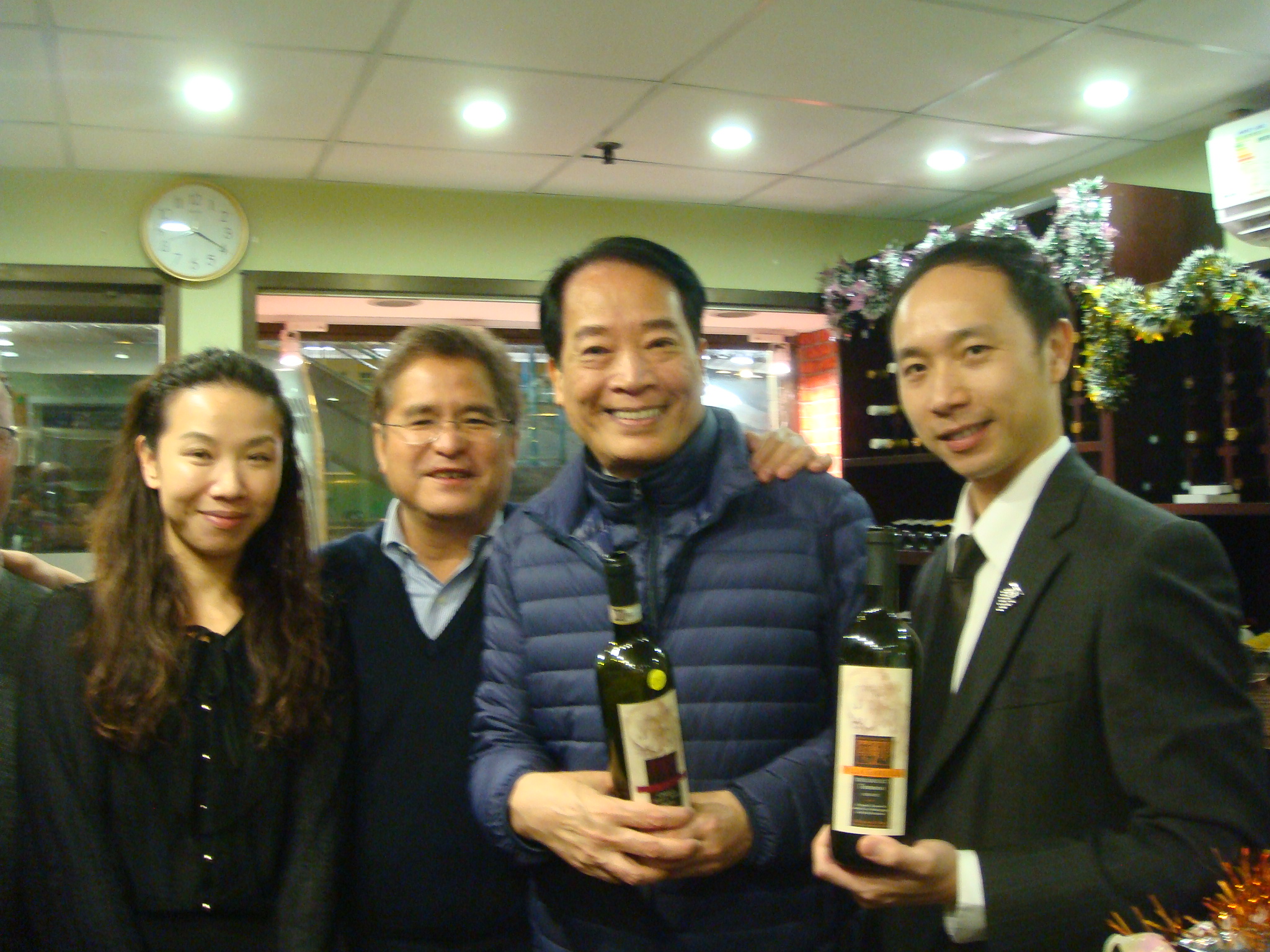   Stephen Ho &amp; Gary Tsui from the Tender Group in Sheung Wan-Hong Kong recently hosted Villa Gabriella organic wines for a tasting with Hong Kong Sommelier-Davy Leung.  