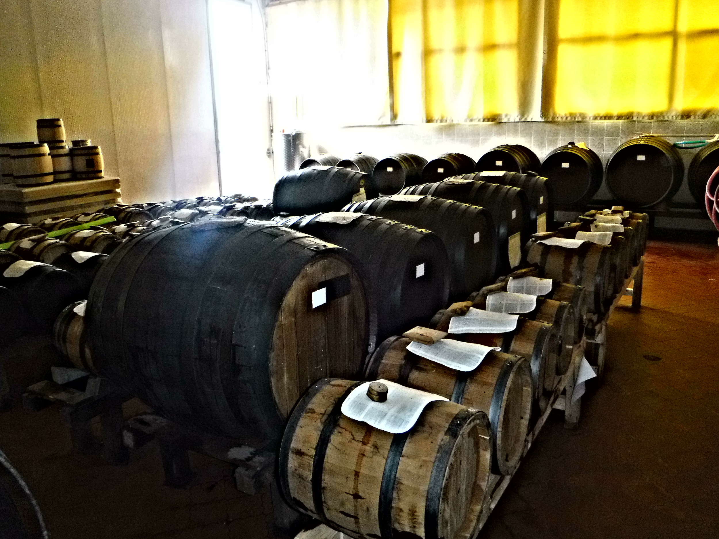 4. Aging casks crafted from indigenous woods  add fragrant aromas.JPG