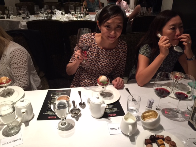 28. Lovely Amy Yum pairs Villa Gabriella organic Riserva DOCG wine & vanilla ice cream with Villa Gabriella organic, aged balsamic vinegar .JPG