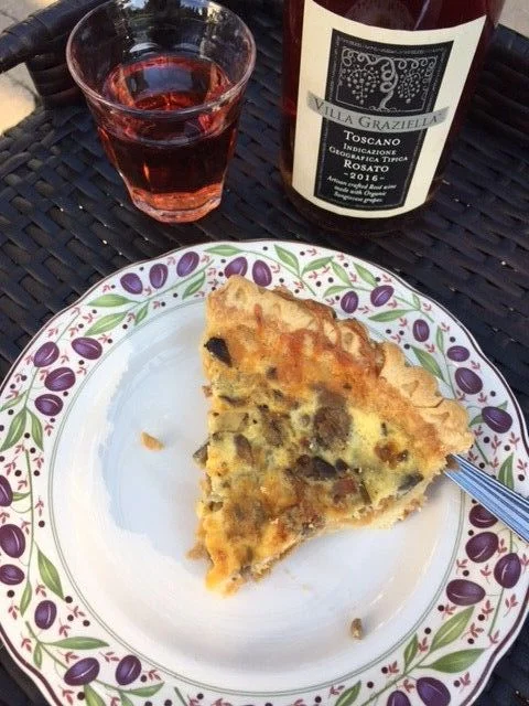 Savory Spring Quiche- recipe here ! 
