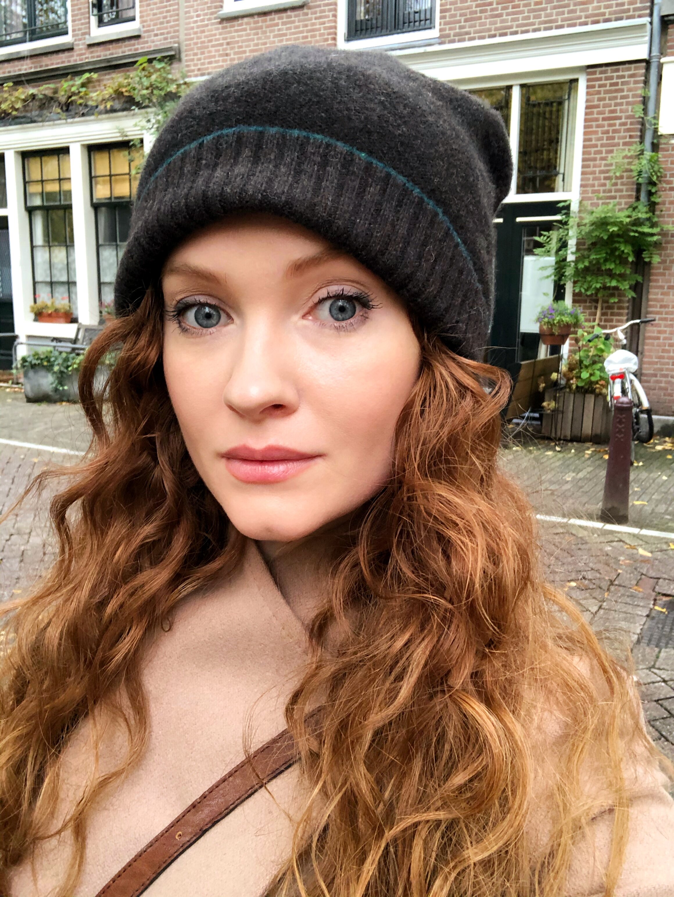 curly hair winter hats