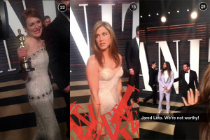  Vanity Fair Snapchat Story