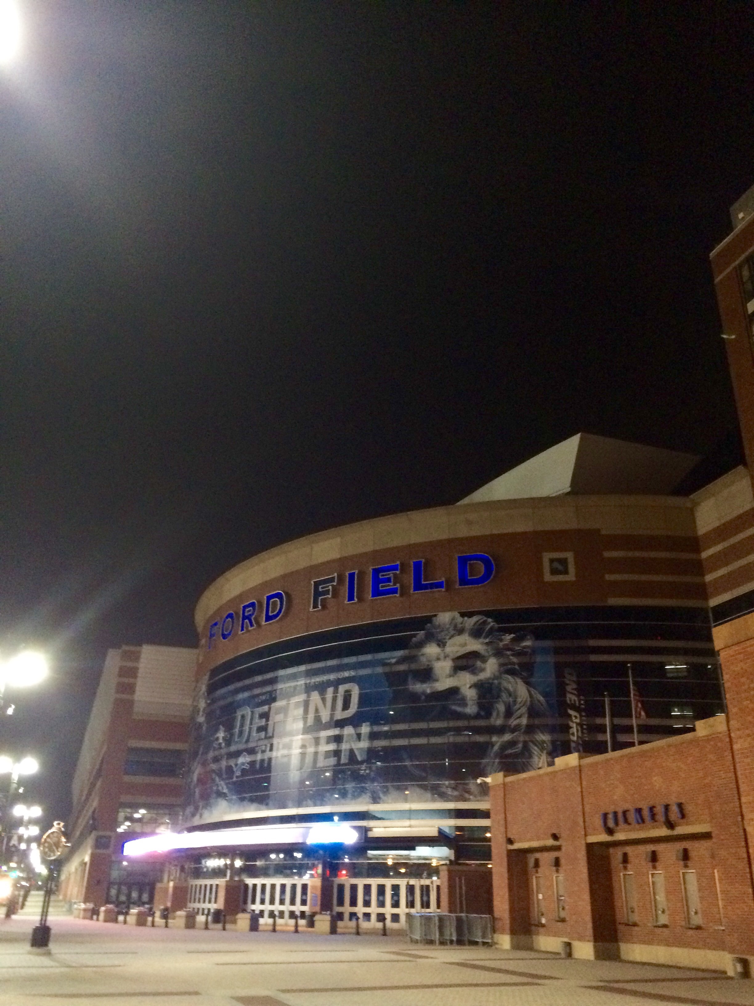 Ford field lions stadium