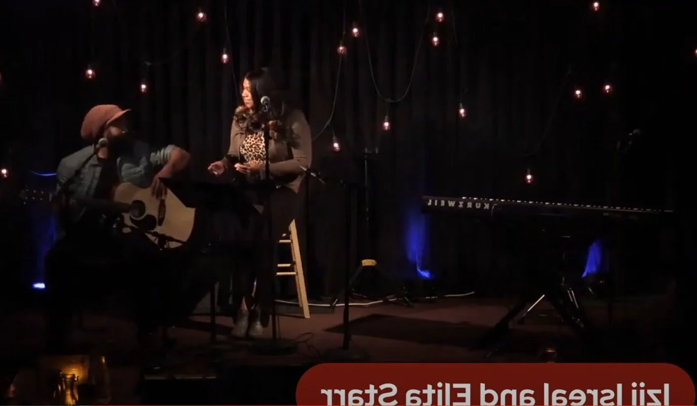 Izii &amp; Elita Grab a Bit of the Open Mic at Club Passim