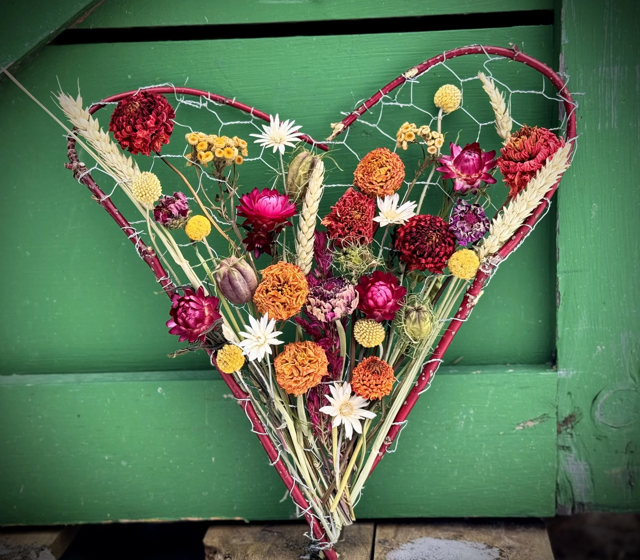 Dried Flower Workshop February 8th 5 pm - 6 pm @ Meadowstone Farm