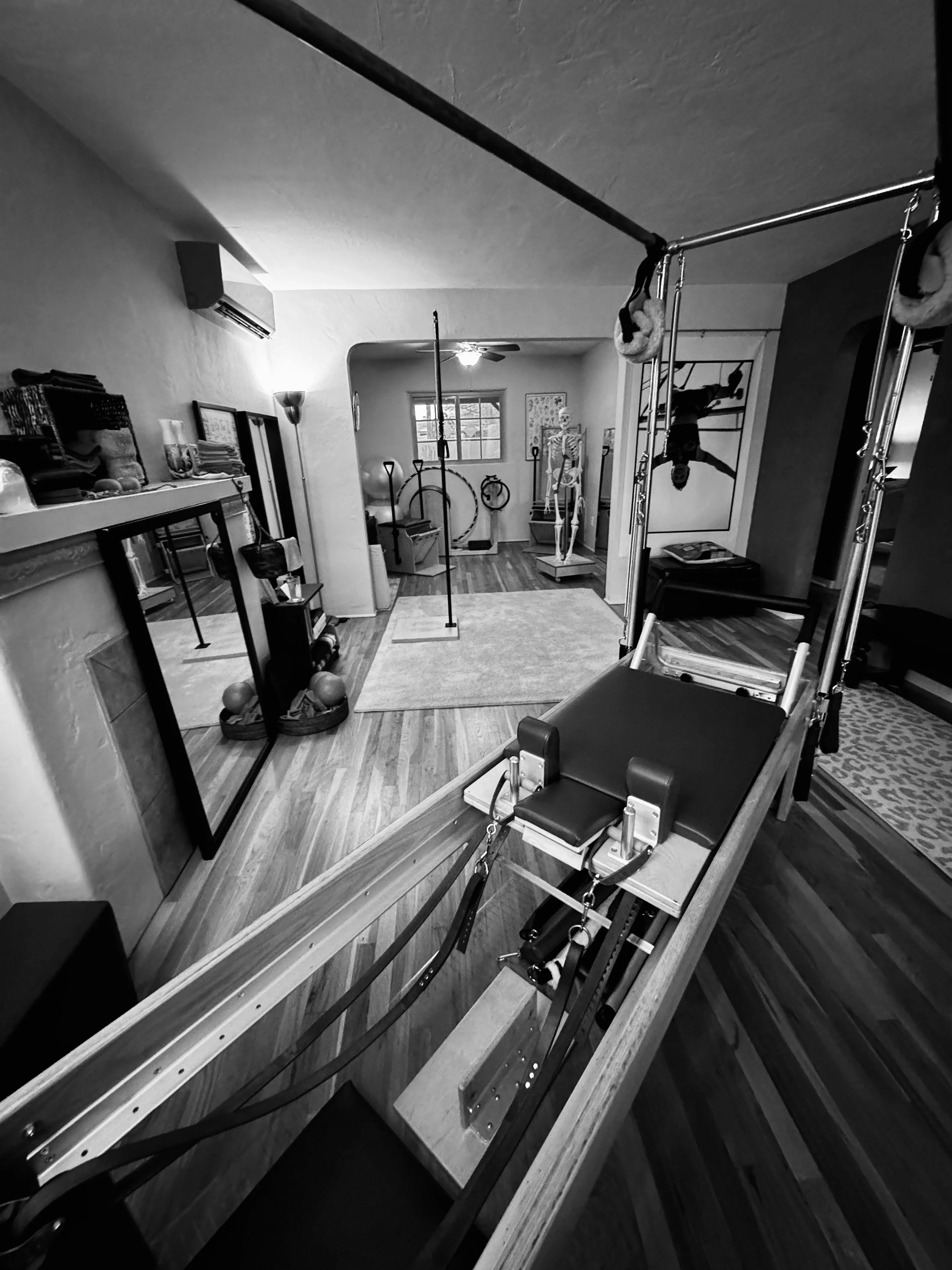 EQUIPMENT                                                           So you’re ready or at least curious about your own pilates equipment