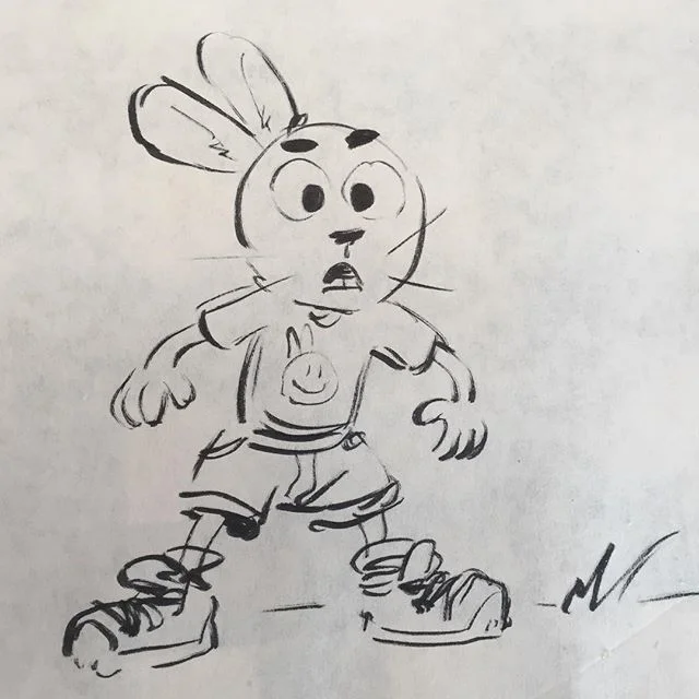 Lunch placemat sketching