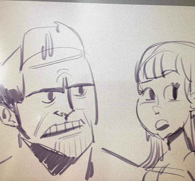 Quick warmup sketchies.