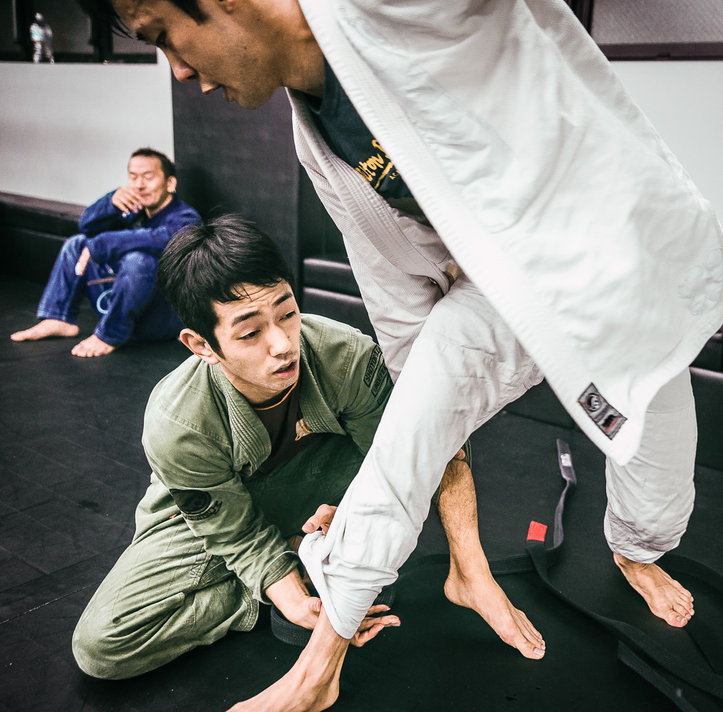Ankle cuff sweep