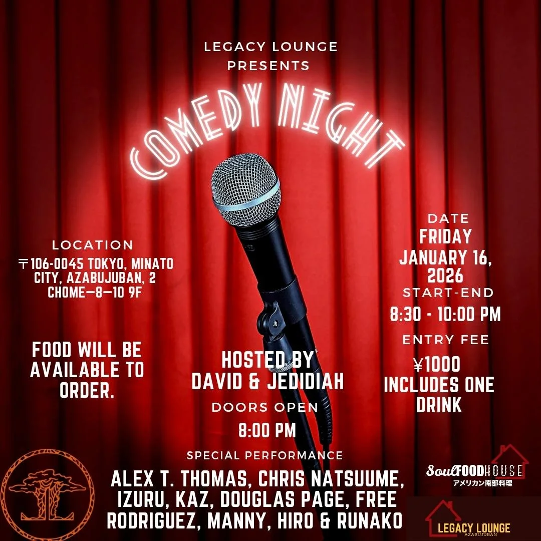 Legacy Lounge presents Standup Comedy