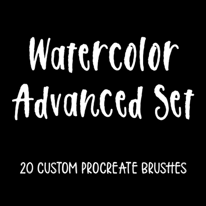 Watercolor Advanced Set by ipadlettering.com