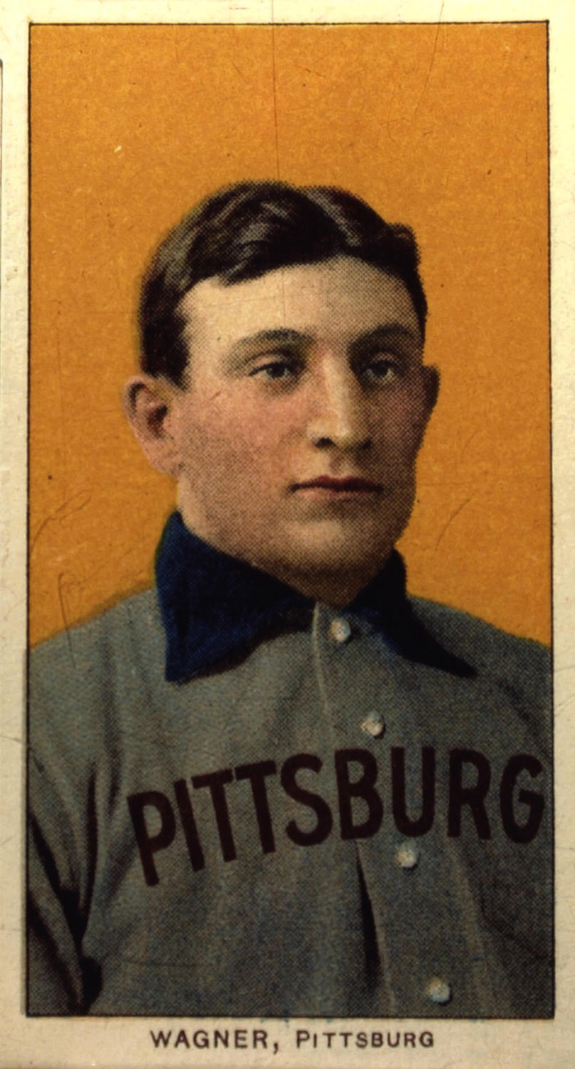 This Honus Wagner baseball card sold for 2.1 Million in 2013