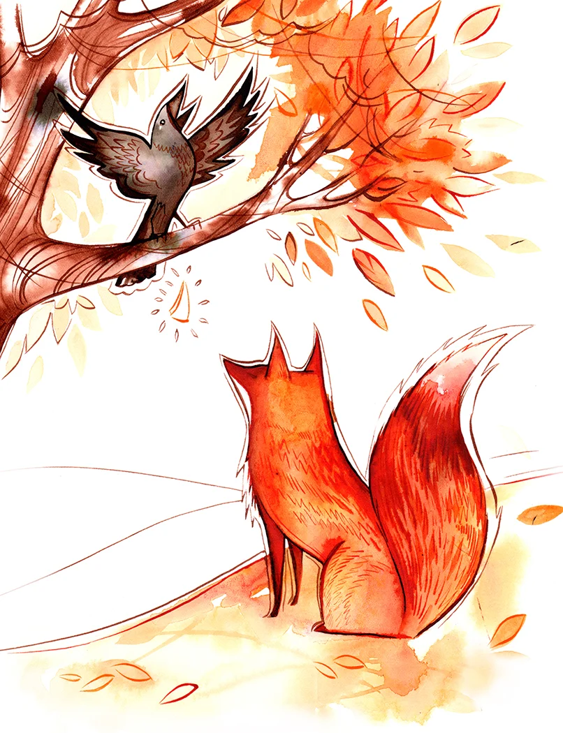 the fox and the raven