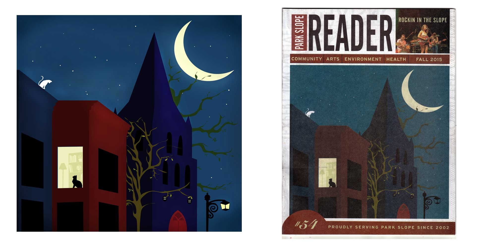 Cover for Park Slope Reader fall/winter 2015