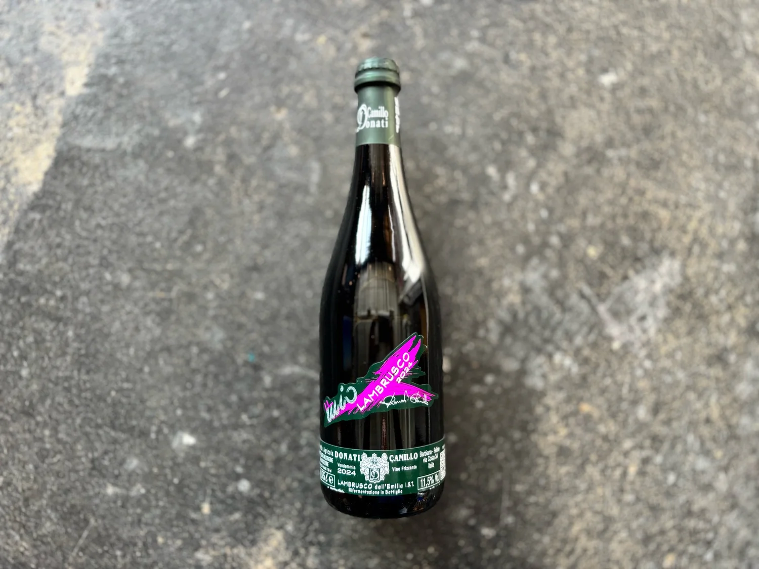 Camilo Donati Lambrusco Rosso dell'Emilia Frizzante 2024 — Maine
