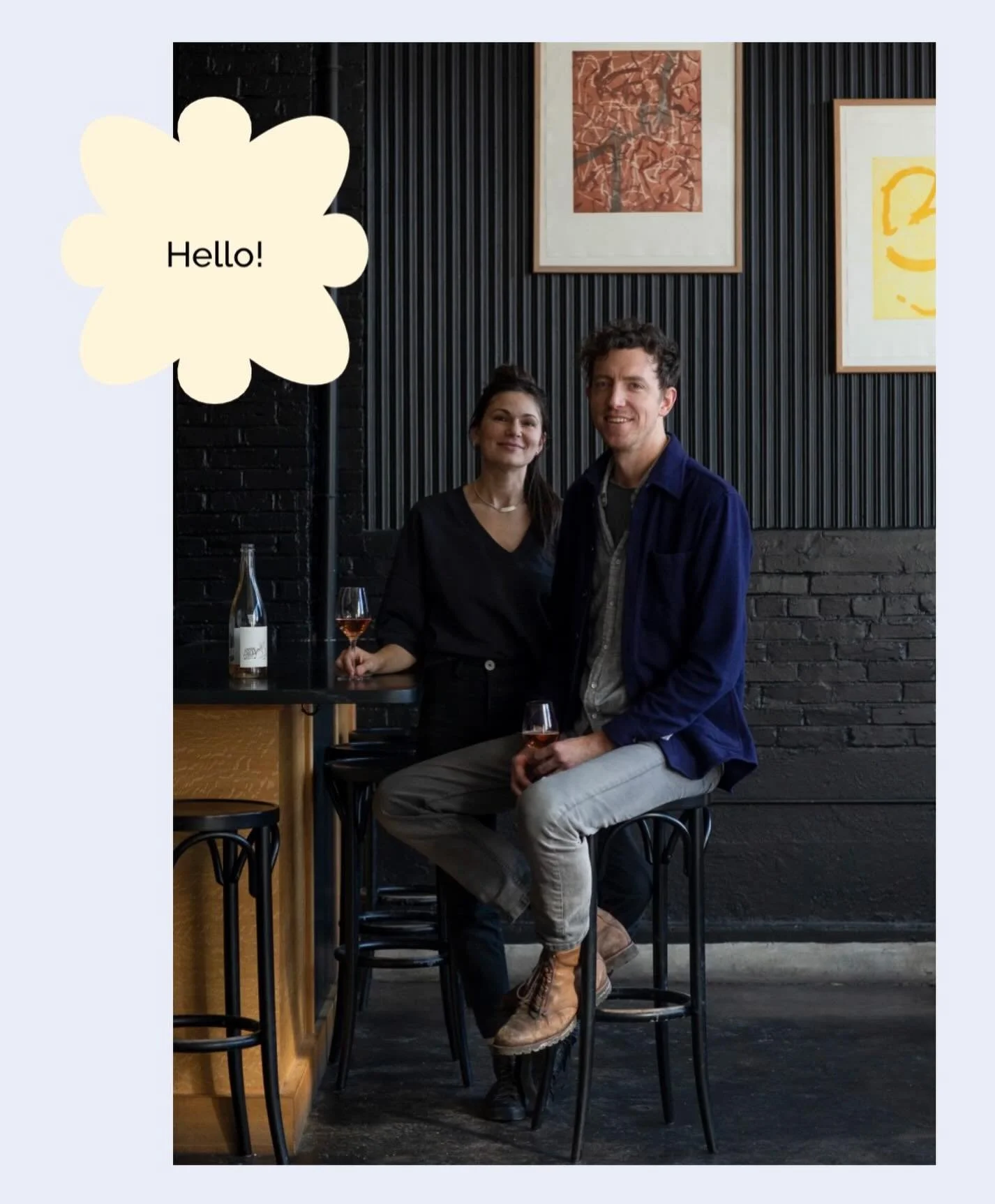 👋👋👋
Orenda and Peter here! Before opening Maine &amp; Loire, we spent more than two decades working in restaurants. Our years in hospitality shaped the way we run the shop today: with a focus on thoughtful service, strong relationships, and helpin