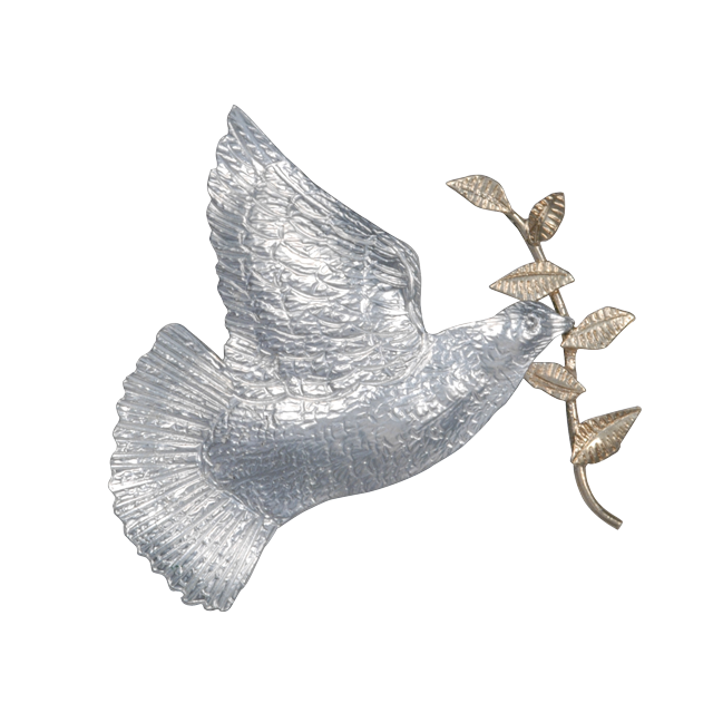 Bird of Peace Pin/Pendant - MD 2"
