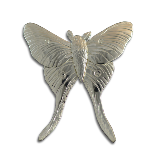 Butterfly (Spangled) Pin/Pendant - 1.4 — Courtney Design