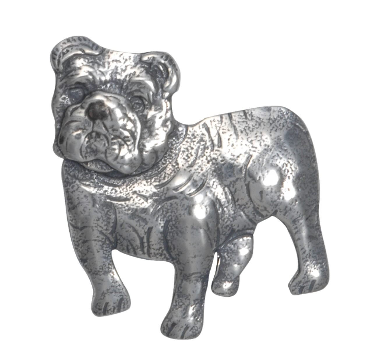Sweet Bulldog Pin/Pendant

Limited quantities in sterling silver, brass, or gold-plated brass. Check website for availability!

From $48
1.375&rdquo; W x 1.625&rdquo; H