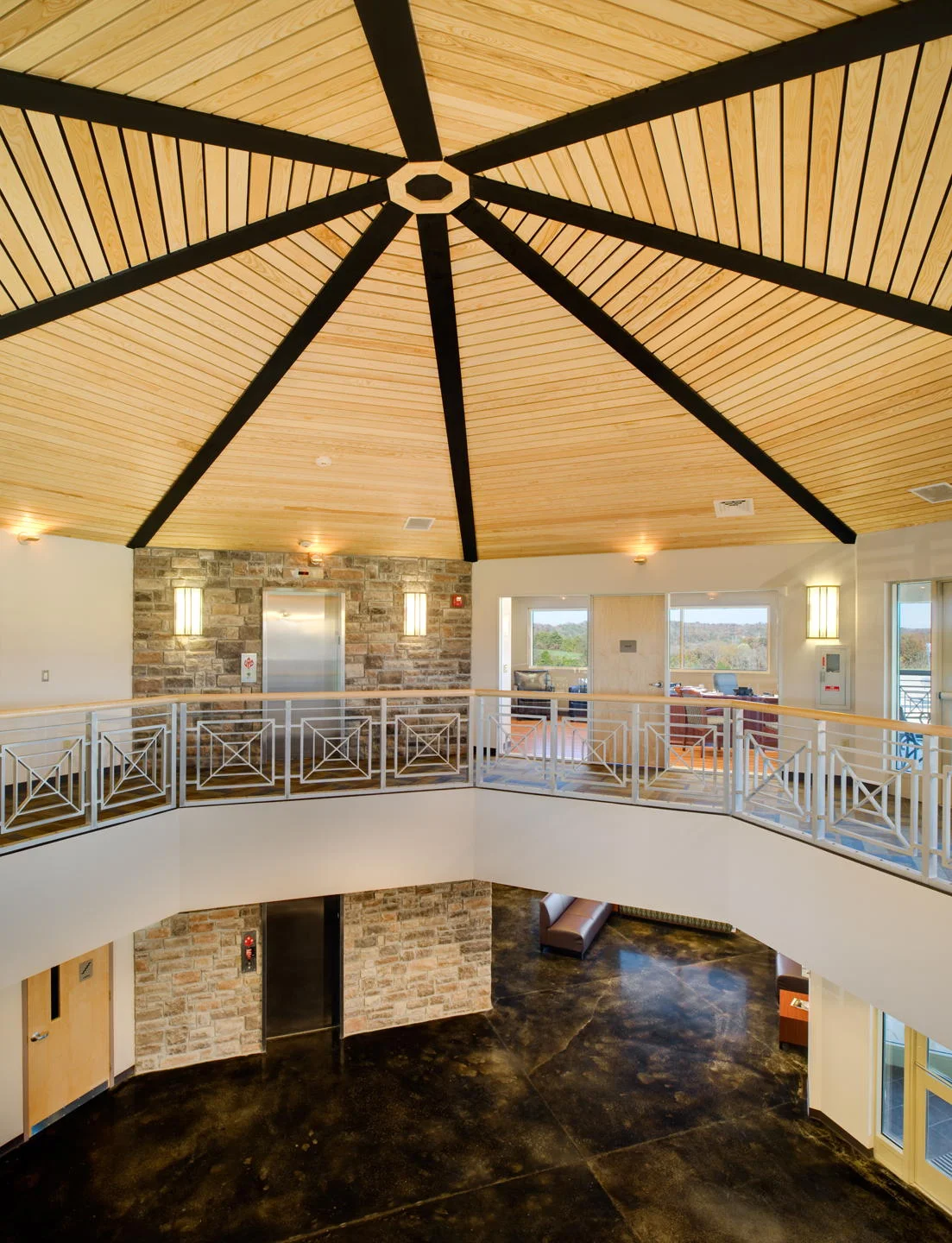 Central Lobby at upper level