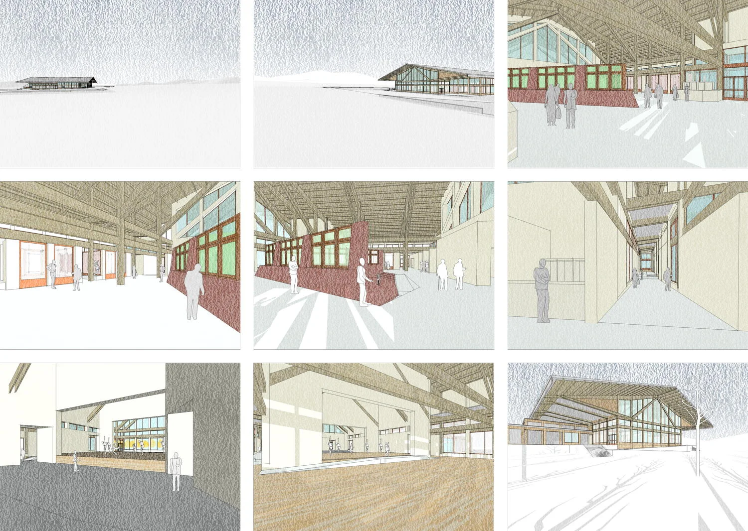 Approach and Procession Studies