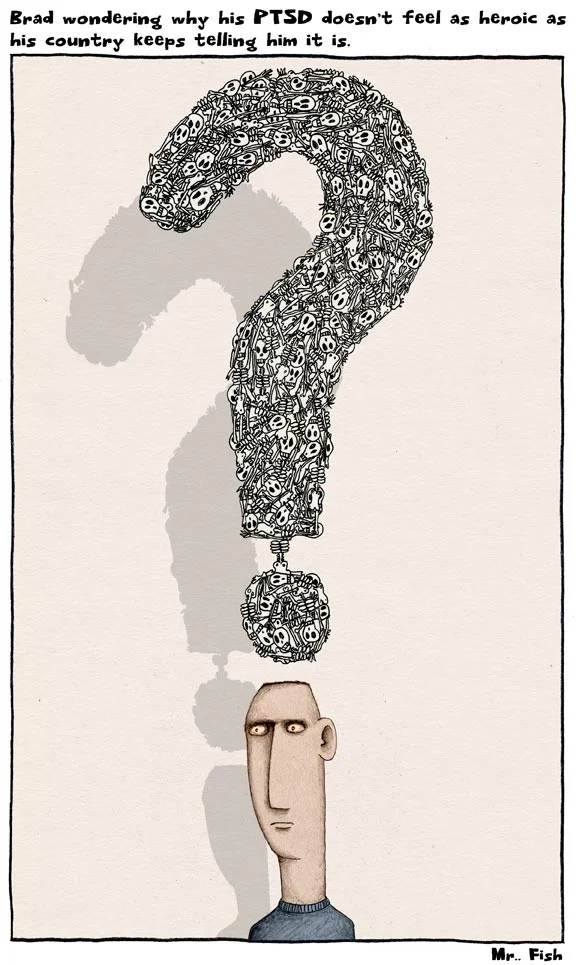 Mr Fish Cartooning From The Deep End Image 065
