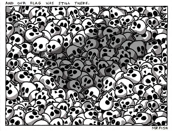 Mr Fish Cartooning From The Deep End Image 076