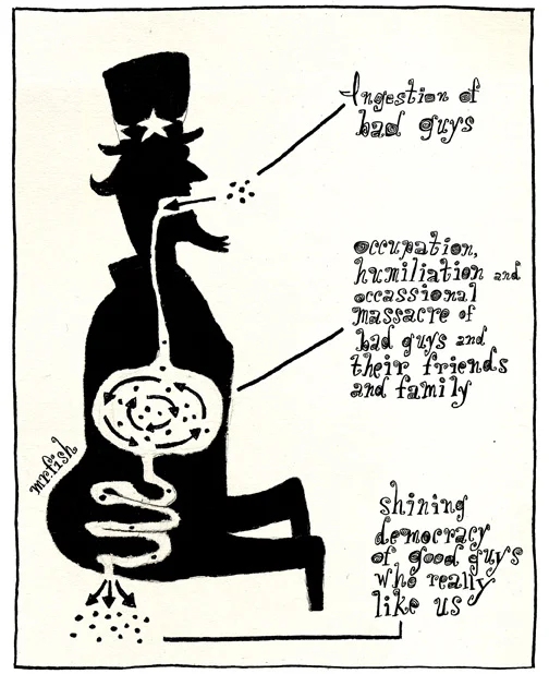 Mr Fish Cartooning From The Deep End Image 079