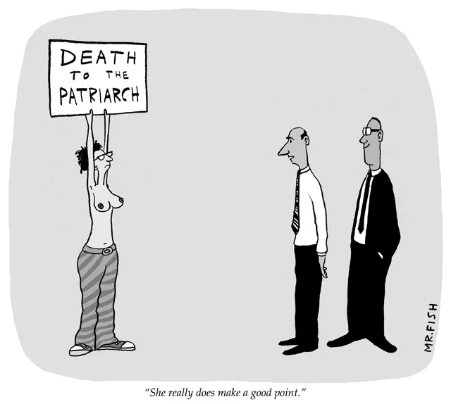 Mr Fish Cartooning From The Deep End Image 095