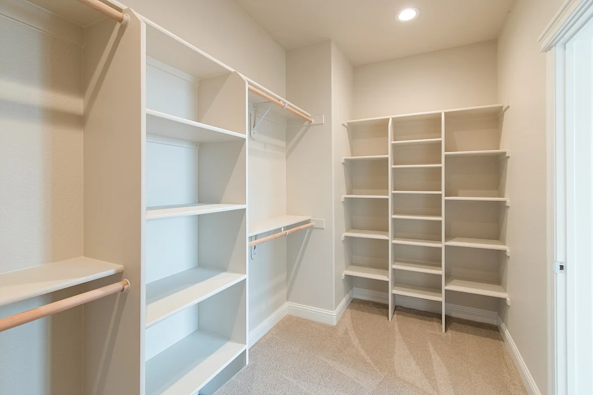 Ok ladies! Who WOULDN'T want a walk-in closet like this one?! Holy Moly!!!! AMAZING!!!