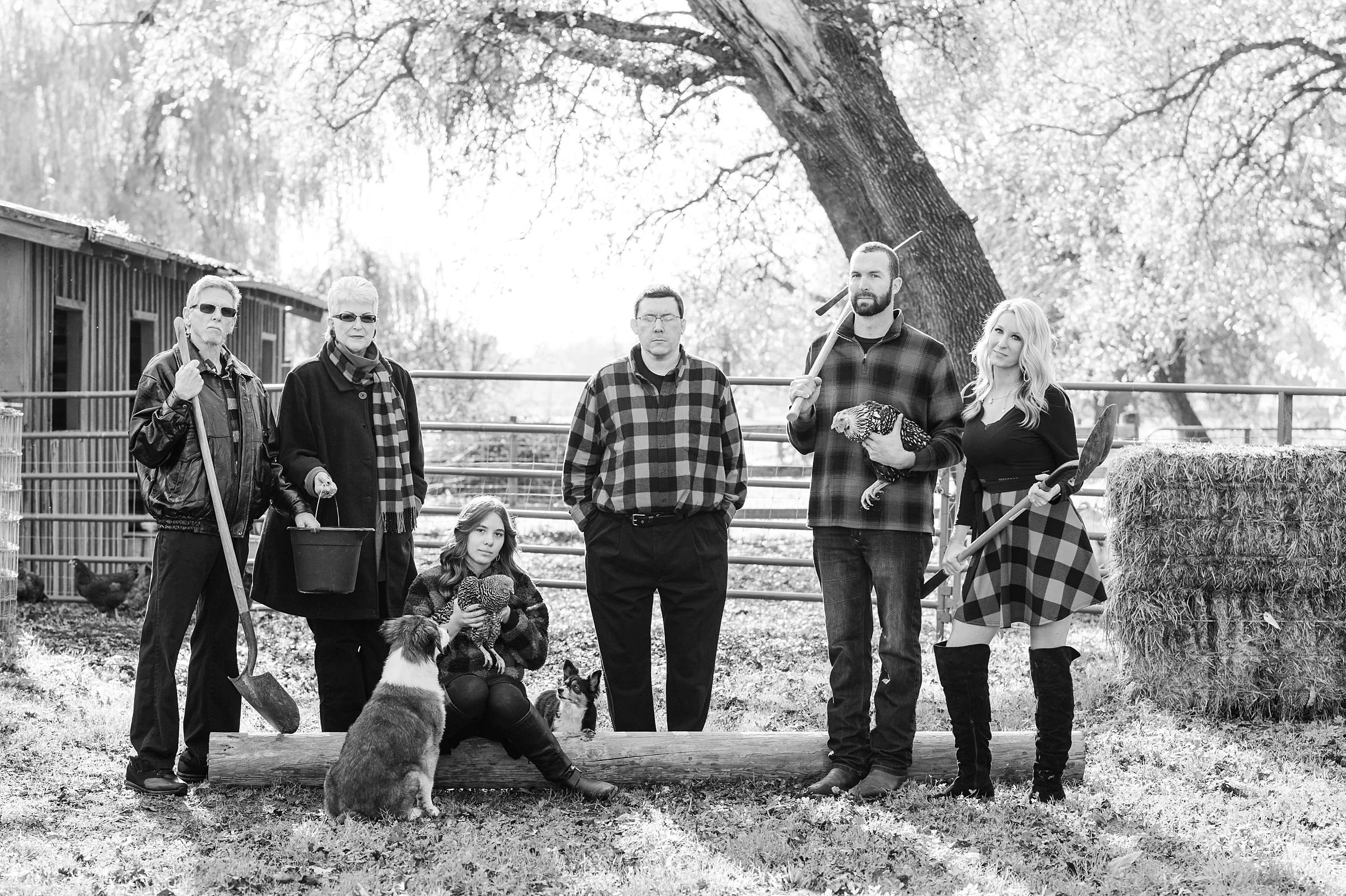 Country Lumberjack Family Session — Jen Peterson Photography