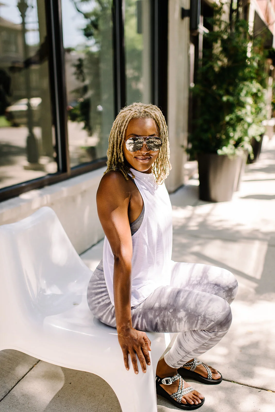 Hand Dyed Vitalia Leggings