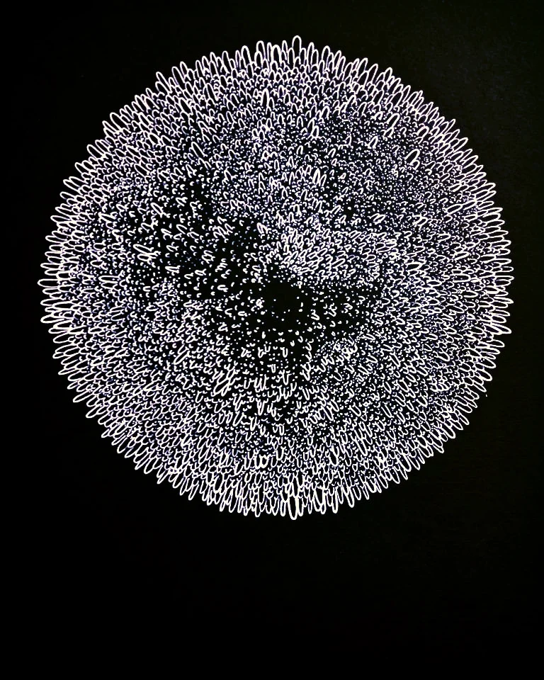 Anticipation 9 Ink on paper