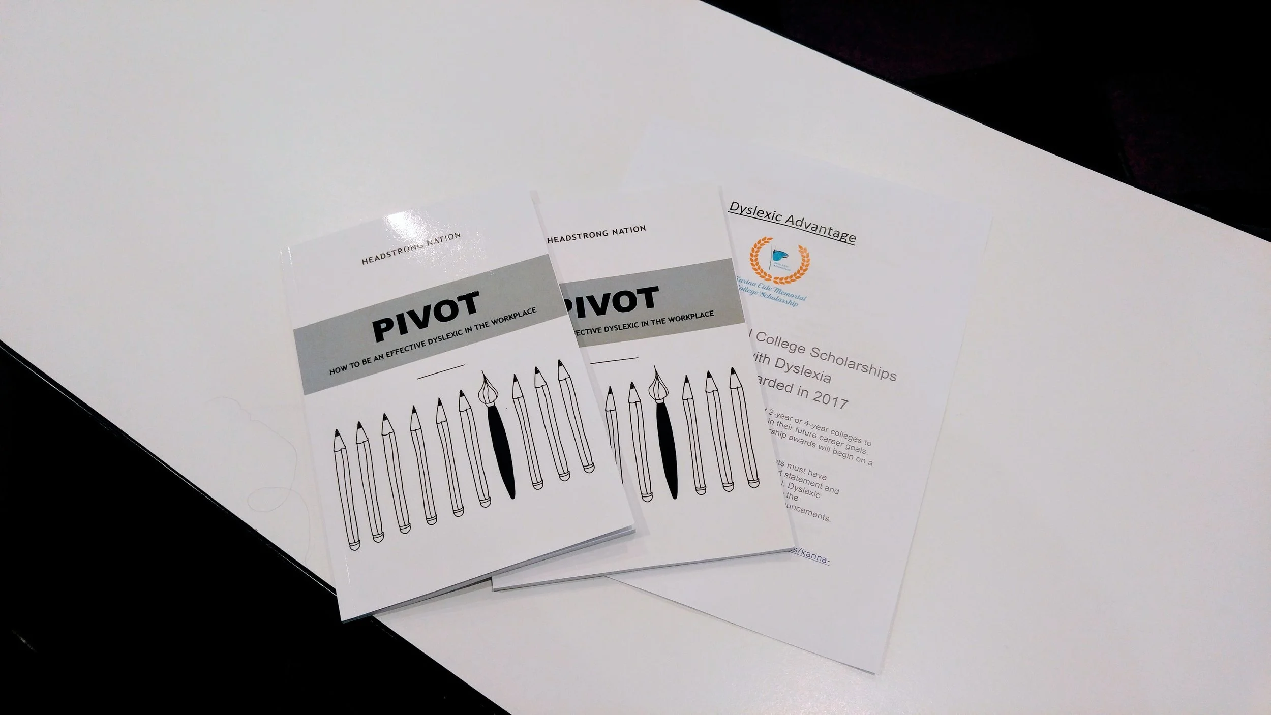 The booklets are out! I was so excited to see them in person at the Pivot conference! 