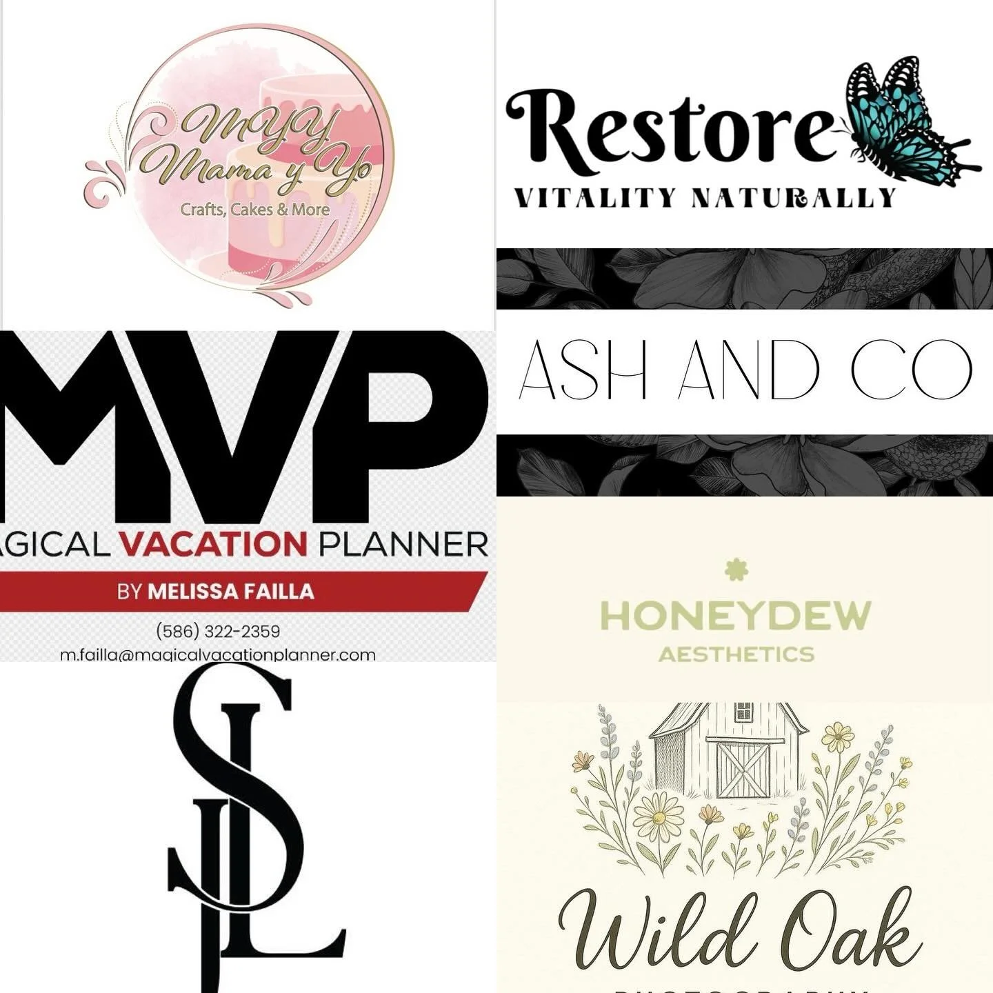 Some of the amazing vendors joining us for our One Year Celebration &amp; Customer Appreciation Party!
We&rsquo;re so excited to celebrate with all of you and share these wonderful businesses we love! 💛