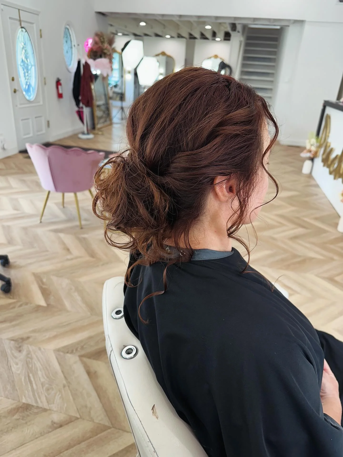 Beautiful updo by Katie!