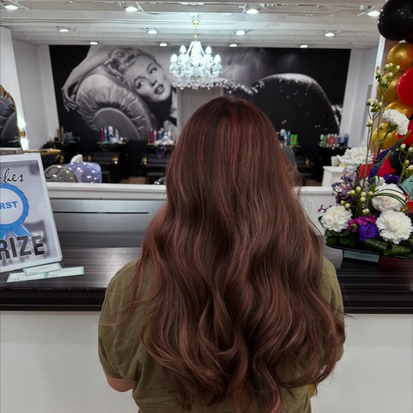 Beautiful color and cut by Katie!