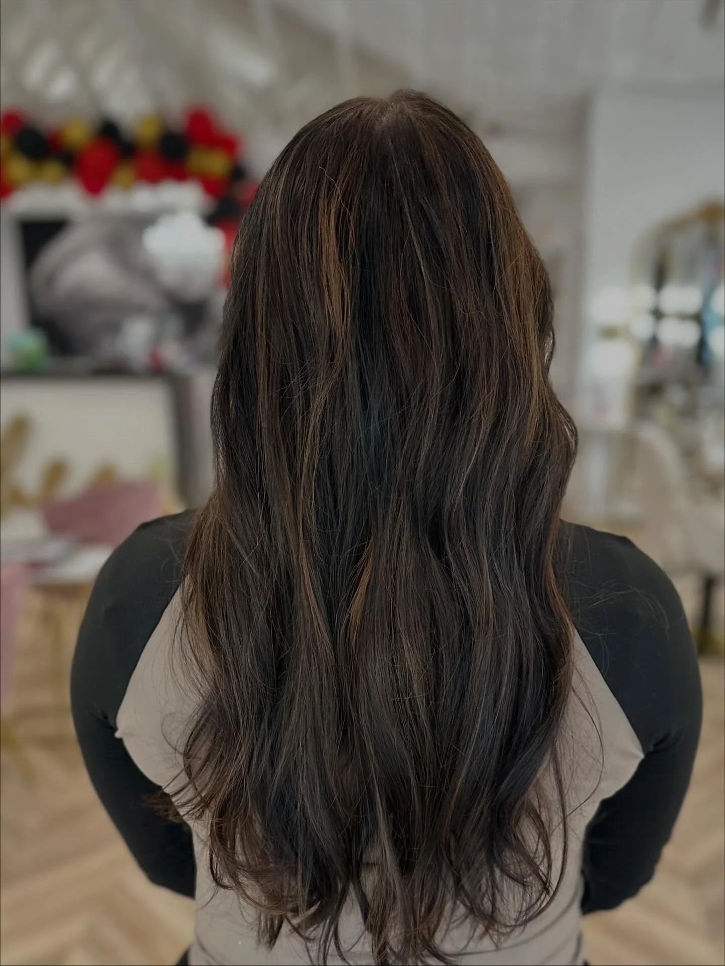 Highlights from black box dye by Katie!!