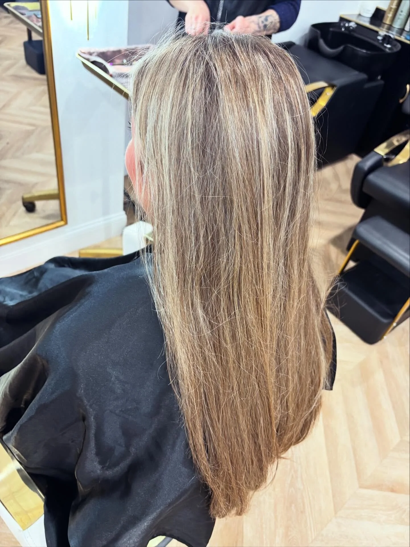 Going darker before and after by Jersey!