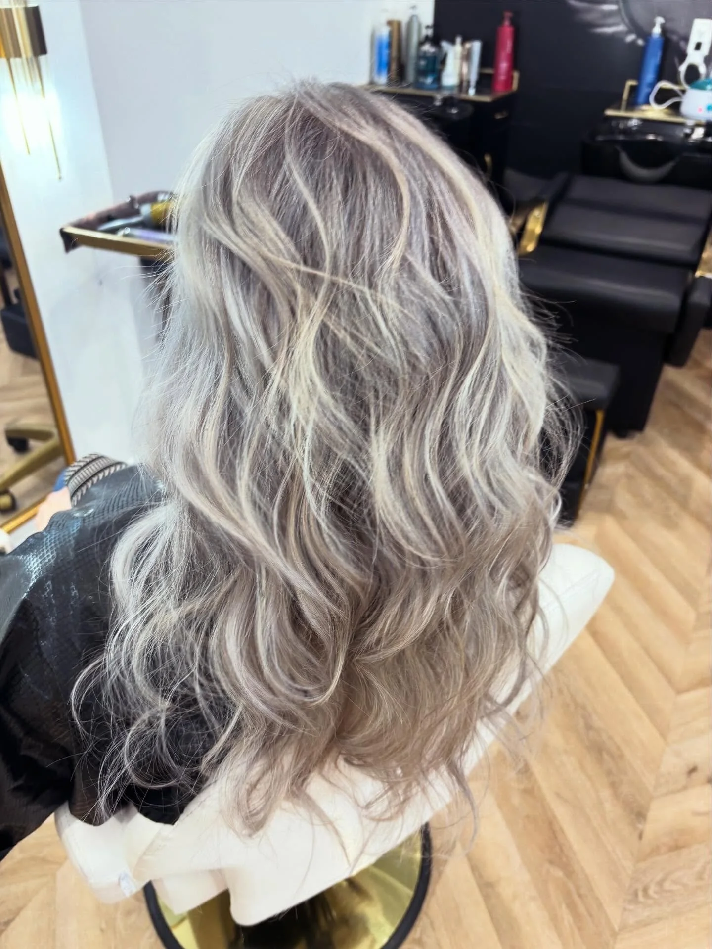 Gorgeous gray by Jersey afters  and before!